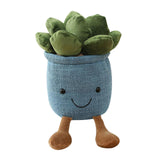Maxbell 8 PCS Cute Lifelike Plush Green Potted Plants Plant Stuffed Toy Decors