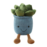 Maxbell 8 PCS Cute Lifelike Plush Green Potted Plants Plant Stuffed Toy Decors
