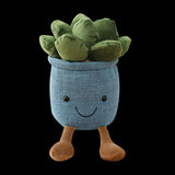 Maxbell 8 PCS Cute Lifelike Plush Green Potted Plants Plant Stuffed Toy Decors