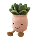 Maxbell 8 PCS Cute Lifelike Plush Green Potted Plants Plant Stuffed Toy Decors
