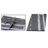 Maxbell 2pcs 1/72 Scale Fighter Airport Runway Platform Wooden Simulation Display