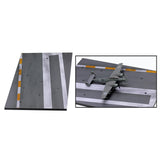 Maxbell 2pcs 1/72 Scale Fighter Airport Runway Platform Wooden Simulation Display
