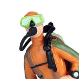Maxbell 6pcs Miniature Diver Figure Ocean Model Decor Fish Tank Accessories