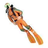 Maxbell 6pcs Miniature Diver Figure Ocean Model Decor Fish Tank Accessories