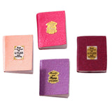 Maxbell 8 PCS Miniature Books with Bookshelf Set 1:12 Scale Dollhouse