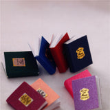 Maxbell 8 PCS Miniature Books with Bookshelf Set 1:12 Scale Dollhouse