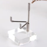 Maxbell 2x Durable Acrylic Display Stand Holder Suport for Minerals Geode Crystal