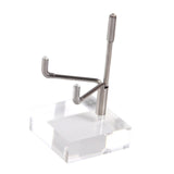 Maxbell 2x Durable Acrylic Display Stand Holder Suport for Minerals Geode Crystal