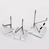 Maxbell 8x Durable Acrylic Display Stand Holder Suport for Minerals Geode Crystal