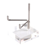Maxbell 8x Durable Acrylic Display Stand Holder Suport for Minerals Geode Crystal