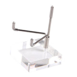 Maxbell 8x Durable Acrylic Display Stand Holder Suport for Minerals Geode Crystal
