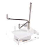 Maxbell 8x Durable Acrylic Display Stand Holder Suport for Minerals Geode Crystal