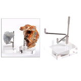 Maxbell 8x Durable Acrylic Display Stand Holder Suport for Minerals Geode Crystal