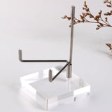 Maxbell 8x Durable Acrylic Display Stand Holder Suport for Minerals Geode Crystal