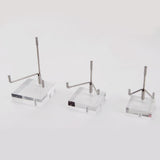 Maxbell 8x Durable Acrylic Display Stand Holder Suport for Minerals Geode Crystal