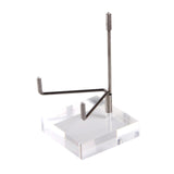 Maxbell 8x Durable Acrylic Display Stand Holder Suport for Minerals Geode Crystal