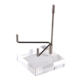 Maxbell 8x Durable Acrylic Display Stand Holder Suport for Minerals Geode Crystal