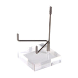 Maxbell 2x Durable Acrylic Display Stand Holder Suport for Minerals Geode Crystal