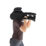 Maxbell 2pcs Mini 1/87 Photographer People Model Doll Layout Scenery Accessories