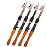 Maxbell Portable Telescopic Fishing Rod  Fishing Pole for Fishing Straight Handle