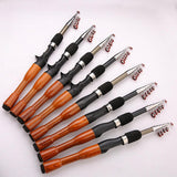 Maxbell Portable Telescopic Fishing Rod  Fishing Pole for Fishing Straight Handle