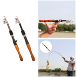 Maxbell Portable Telescopic Fishing Rod  Fishing Pole for Fishing Straight Handle