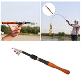 Maxbell Portable Telescopic Fishing Rod  Fishing Pole for Fishing Straight Handle