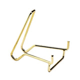 Maxbell 2pcs Desktop Crystals Stone Display Stand Iron Holder Base Support Bracket