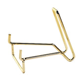 Maxbell 2pcs Desktop Crystals Stone Display Stand Iron Holder Base Support Bracket