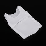Maxbell 1/6 Scale Women's Vest Clothes for CG CY Girl 12'' Action Figure Accs White