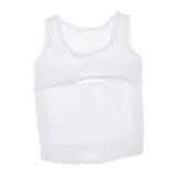 Maxbell 1/6 Scale Women's Vest Clothes for CG CY Girl 12'' Action Figure Accs White