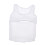 Maxbell 1/6 Scale Women's Vest Clothes for CG CY Girl 12'' Action Figure Accs White
