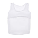 Maxbell 1/6 Scale Women's Vest Clothes for CG CY Girl 12'' Action Figure Accs White