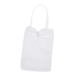 Maxbell Mini Female Clothing Dress for 1/12 Action Figure Women Doll  White