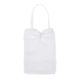 Maxbell Mini Female Clothing Dress for 1/12 Action Figure Women Doll  White