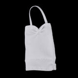 Maxbell Mini Female Clothing Dress for 1/12 Action Figure Women Doll  White