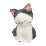 Maxbell 5xPorcelain Cute Cat Sculpture Statue Home Office Desktop Cabinet Decoration 4.5x6.8cm C