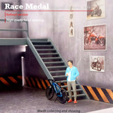 Maxbell Resin 1/64 Painted Figures Model Toys