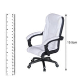 1:6 Soldier Plastic Swivel Chair Boss Chair Fit 12" Mans Action Figure White