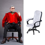 1:6 Soldier Plastic Swivel Chair Boss Chair Fit 12" Mans Action Figure White