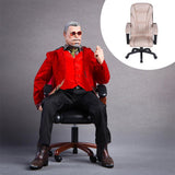 1:6 Soldier Plastic Swivel Chair Boss Chair Fit 12" Mans Action Figure Beige