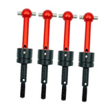 Maxbell 8Pcs Metal Drive Shafts CVD 53792 for TT-01 TT-02 TT02 TA04 1/10 RC Car
