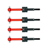 Maxbell 8Pcs Metal Drive Shafts CVD 53792 for TT-01 TT-02 TT02 TA04 1/10 RC Car
