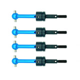 Maxbell 8Pcs Metal Drive Shafts CVD 53792 for TT-01 TT-02 TT02 TA04 1/10 RC Car