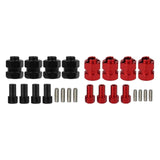 Maxbell 12x Brass Extended Hex Wheel Hubs Combiner for Scx24 Axi00002 Trucks