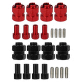 Maxbell 12x Brass Extended Hex Wheel Hubs Combiner for Scx24 Axi00002 Trucks