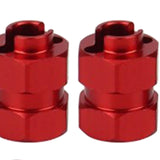 Maxbell 12x Brass Extended Hex Wheel Hubs Combiner for Scx24 Axi00002 Trucks