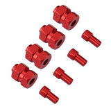 Maxbell 12x Brass Extended Hex Wheel Hubs Combiner for Scx24 Axi00002 Trucks