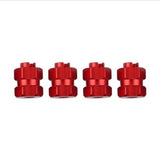 Maxbell 12x Brass Extended Hex Wheel Hubs Combiner for Scx24 Axi00002 Trucks