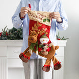 Maxbell Flannel Christmas Stocking for Fireplace Christmas B